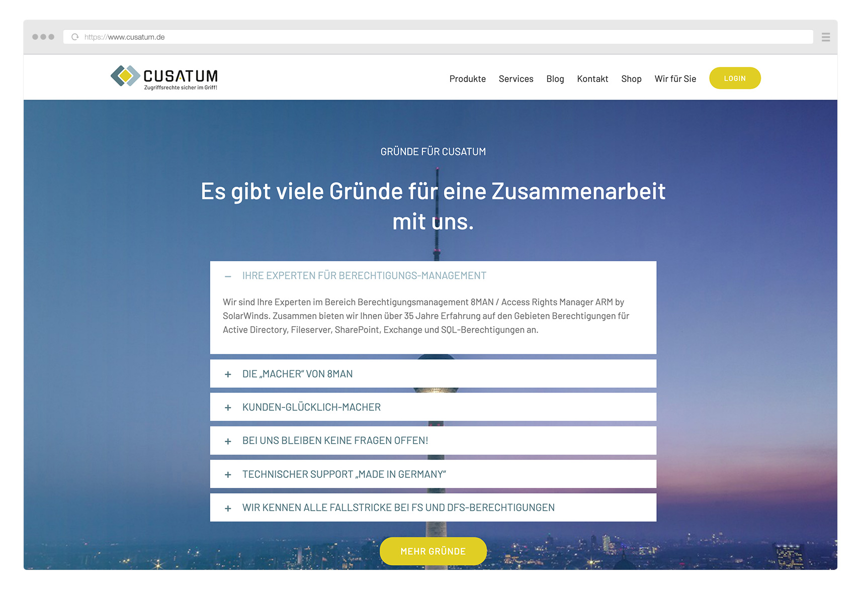 Cusatum_Website_Gruende